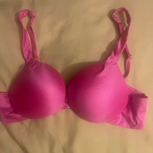 Sexy Victoria Secret Push up Bra size: 32B in Hot Pink